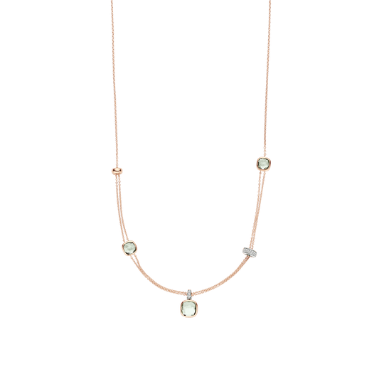 Collier Ti Sento Milano Femme in Argent Cubic Zirconia 34122GR/50 - 34122GR/50